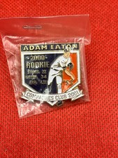 Adam Eaton 2000 Rookie San Diego Padres 2001 Compadres Club Lapel Pin New