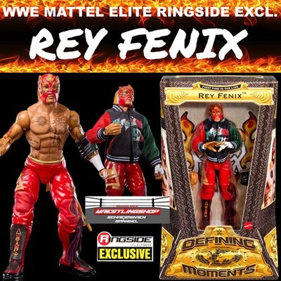 WWE MATTEL ELITE RINGSIDE EXCLUSIVE REY FENIX DEFINING MOMENTS WRESTLING RAW NXT