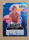 Lea Jansen 2025 Leaf Metal Women of Sport Aquatic Auto Jellyfish #1/1 Autograph