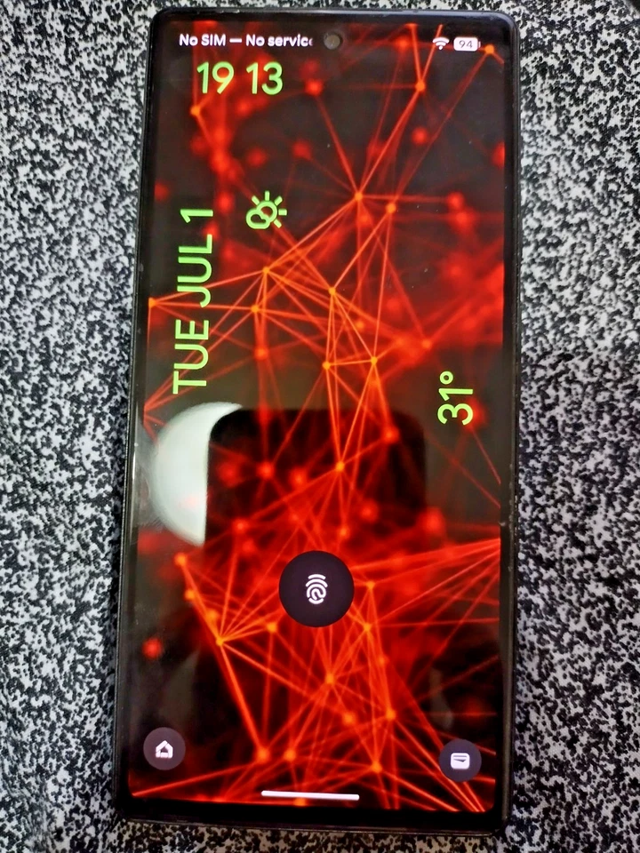 Google Pixel 6 128GB/8GB 5G Android 16 Solar Black Mobile phone - Image 3 of 4