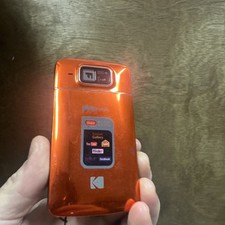 Kodak PLAYTOUCH High Definition Camcorder Zi10 Burnt Orange w/ Battery