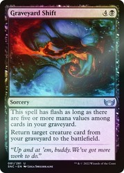 Graveyard Shift Foil Streets of New Capenna #81