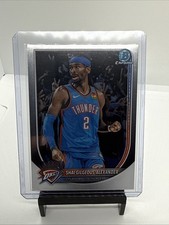Shai Gilgeous-Alexander 2026 Bowman Basketball Chrome Thunder