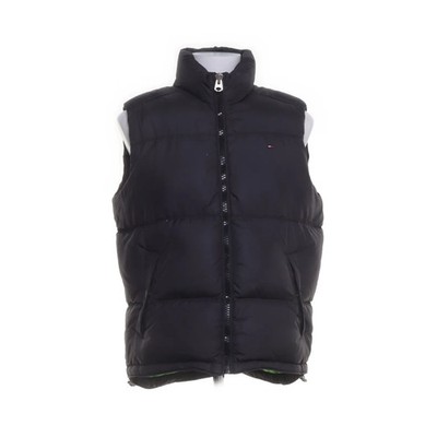 Tommy Hilfiger Sport, Daunenweste, Herren, Größe: M, Grün/Schwarz #dmT