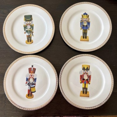 Set Of 4 Gump s Nutcracker Plates