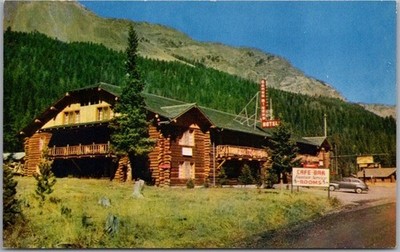 c1960s SILVER GATE, Montana Postcard ''RANGE RIDERS LODGE'' Yellowstone Natl Park
