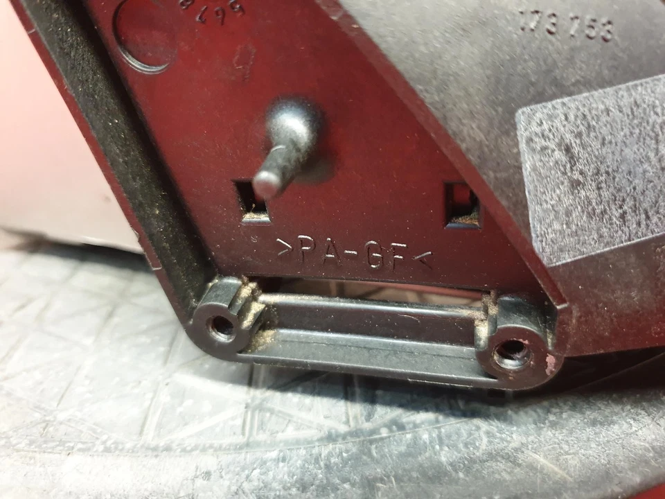 SPECCHIETTO RETROVISORE PORTA VAUXHALL CARLTON LATO PASSEGGERO ALA LATERALE 1992 4 PORTE BERLINA - Immagine 4 di 4