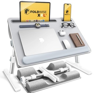 FoldWise 2 in 1 Bed Sofa Table Lap Desk SOLD OUT AMAZON Laptop Adjustable Height