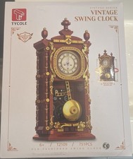 Tycole Vintage Old Fashioned Swing Clock T2109 751 Pieces