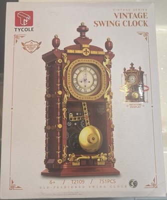 Tycole Vintage Old Fashioned Swing Clock T2109 751 Pieces