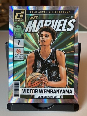 2024-25 - Panini Donruss - Victor Wembanyama #21 - Net Marvels - Laser
