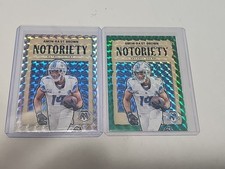 Amon-Ra St Brown 2024 Mosaic Silver & Green Prizm