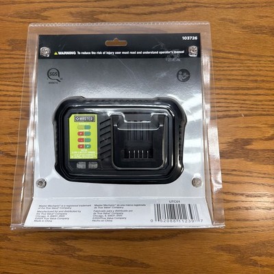 Master Mechanic 103726 UTC01 20-Volt Smart Battery Charger