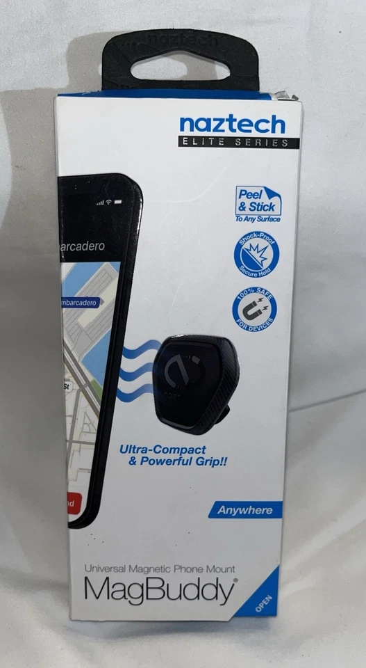 Naztech MagBuddy Universal Magnetic Phone Mount - Elite Series 70% Stronger 360° - Image 2 of 4