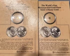 RARE World First Miniature $10 14k Gold Piece Solid 1933 Indian Head Eagle PAIR