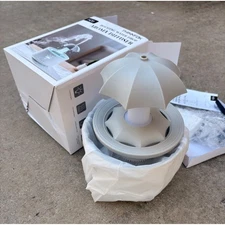 THINNFOK Rotating Water Drop Aroma Diffuser, Colorful Lights Humidifier