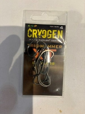 ESP Cryogen Trig-Hammer XT Barbless Haken Größe 4 E2