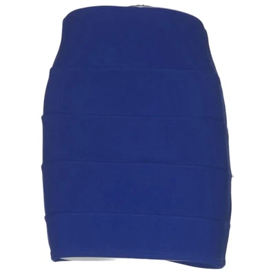 Madonna, Rock, Größe: XS, Blau, Einfarbig, Scuba, Damen #o36 - Bild 1 von 4