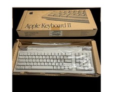 Vintage 1991 Apple Keyboard II M0487 Rare New Factory Box Macintosh IIgs ADB