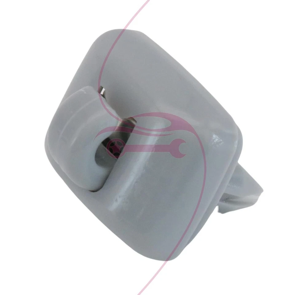 Par de soportes de parasol gris gancho clip colgante apto para Audi A3 S3 A4 S4 A5 S5 Q3 Q5 B6 Foto 4 de 4