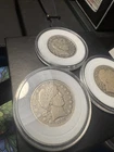 3 Nice Condition Silver Barber Half Dollars 90% Silver Circulated