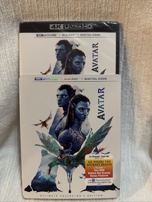 Avatar (4k Ultra HD + Blu-Ray + Digital, 2009) Ultimate Collector s Edition New