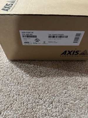 New Axis P3367-VE 5MP Outdoor Network Camera