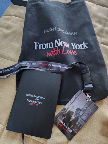 Hugh Jackman Radio City VIP NYC Tasche Konzert TASCHE