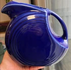 Fiestaware - Cobalt Blue - Large 67 oz - Disc Pitcher - Jug HLC Fiesta Retired