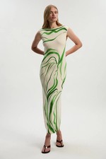 Karen Millen Knitted Dress Womens Daywear Dresses