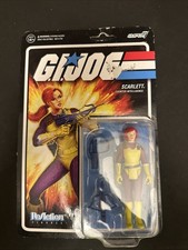 Super7 - G.I. Joe - SCARLETT - 3.75  ReAction Action Figure - GI JOE - New