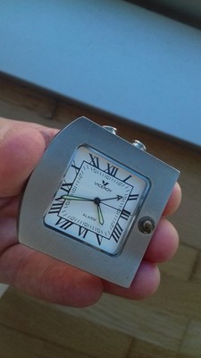 Viceroy 46701 SILVER ROMAN NUMBERS VINTAGE COLLECTION ALARM CLOCK REVEIL WATCH