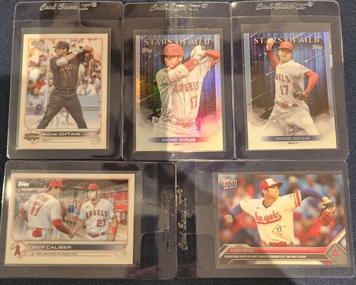 2022 TOPPS ASG-4 + US115 + SMLB-24 + SMLB-33 + 2023 TOPPS NOW SHOHEI OHTANI #262