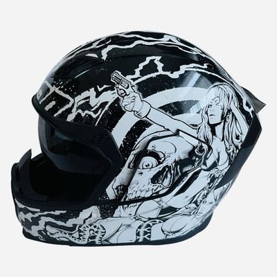 Icon Airflite Pleasuredome Redux Full Face Motorcycle Helmet DOT