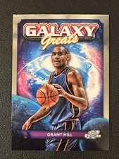 Grant Hill 2023-24 Topps Chrome Cosmic Galaxy Greats Pistons