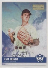 2018 Panini Diamond Kings Artist Proof Gold 33/99 Carl Erskine #36 gg8