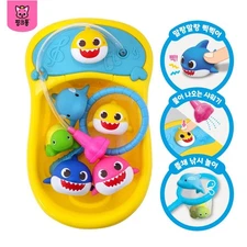 Pinkfong Baby Shark Family Bath & Fishing Play Set 5figure /Korea Toy