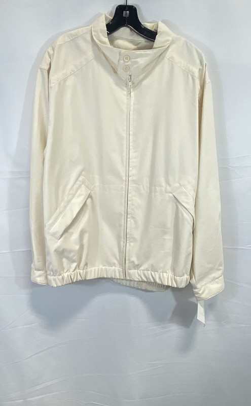 London Fog Men's Tan Full Zip The Golf FOS Jacket Cotton Blend NWT Size L