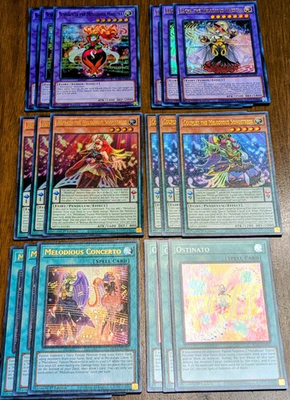 #ad Melodious Deck Core *18 Cards* Yugioh Mega Tins 2025 $4.99
