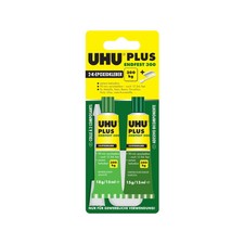 UHU 2-Komponentenepoxidkleber PLUS ENDFEST 300 Karton mit Tuben Binder 82g und