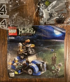 Lego 9466 Monster Fighters : The Crazy Scientists Incomplete No Figures