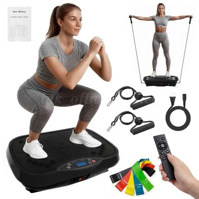 Vibration Plate Exercise Machine Whole Body Shaping Weight Loss Home Workout