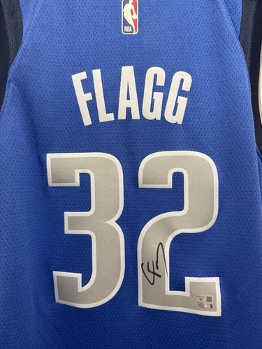 COOPER FLAGG Autographed Nike NBA Authentic Jersey Fanatics COA Dallas Mavericks
