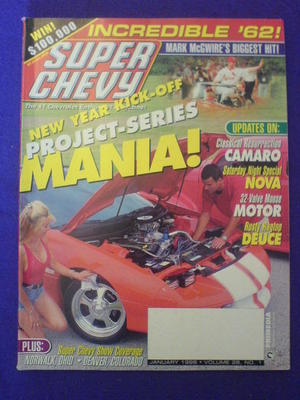 SUPER CHEVY - MARK McGWIRE - Jan 1999 vol 28 #1