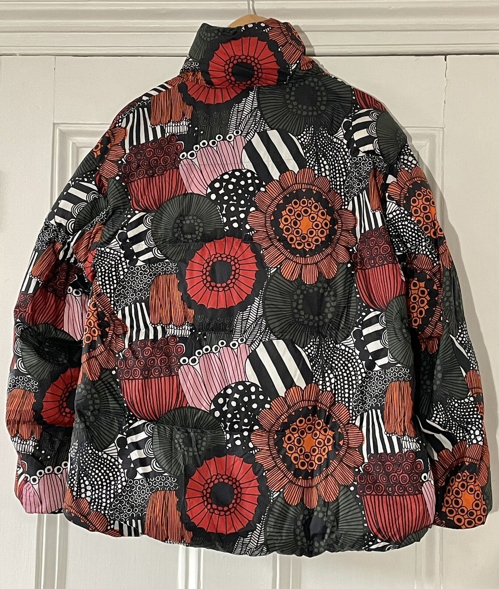 Marimekko Uniqlo Ultra Light Women's Floral Down Collared