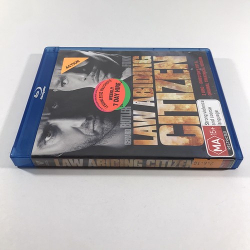 Law Abiding Citizen Blu-ray Region B Ex Rental Movie Gerard Butler Jamie Foxx - Bild 3 von 7