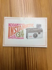 Instamatic 134 Camera Kodak Company Instruction Booklet INV-P1093