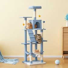 Multi-size Cat Climbing Tree Cat Tower Condo Activity Center Pet Kitty Supplies