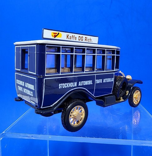 Vtg MATCHBOX COLLECTIBLES Diecast 1922 SCANIA POST BUS Stockholm Sweden YET04-M - Picture 7 of 23