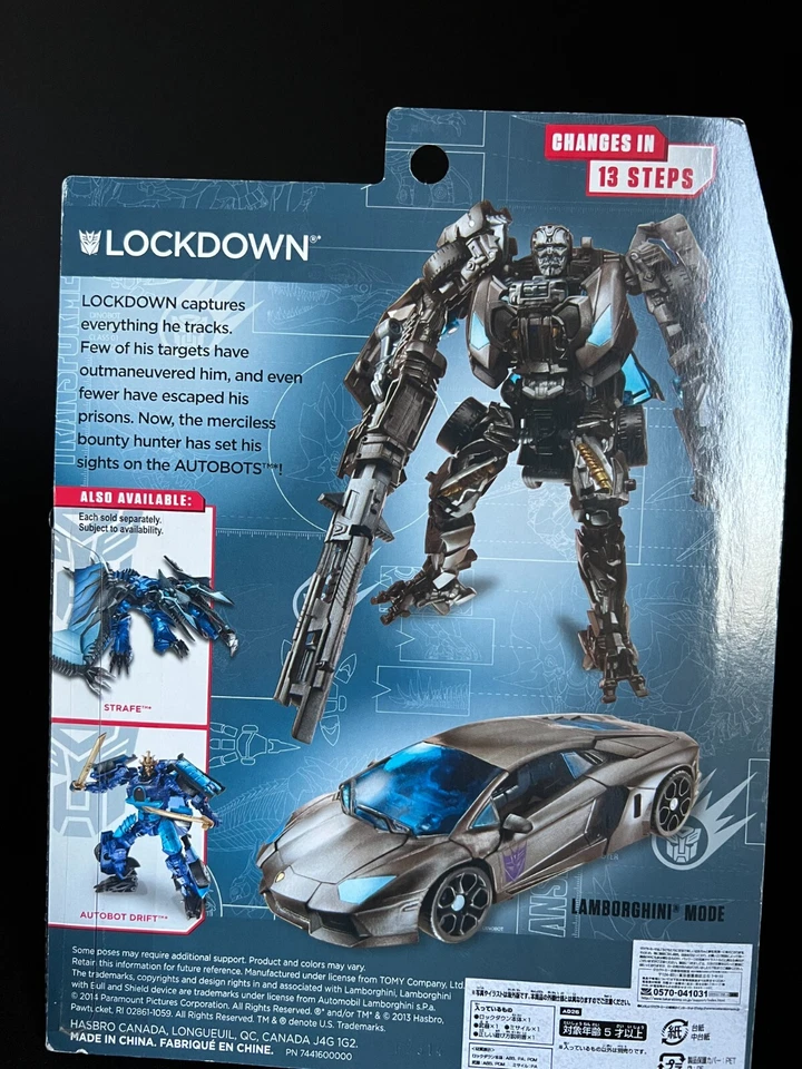 Transformers Movie Advanced AD26 LOCKDOWN Action Figure TAKARA TOMY 2014 JPN NEW - Image 2 of 4